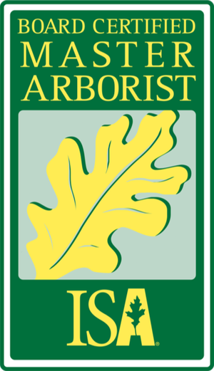 ISA Board Certified Master Arborist badge